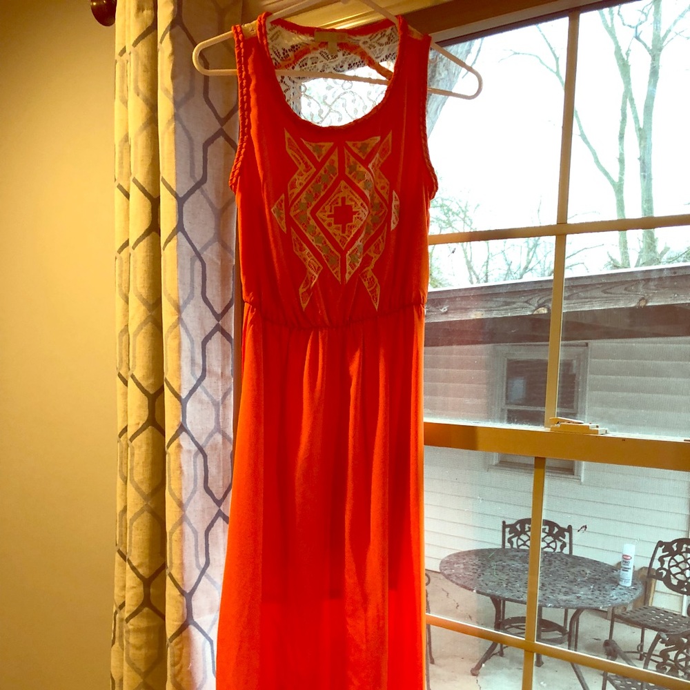 Orange Dress